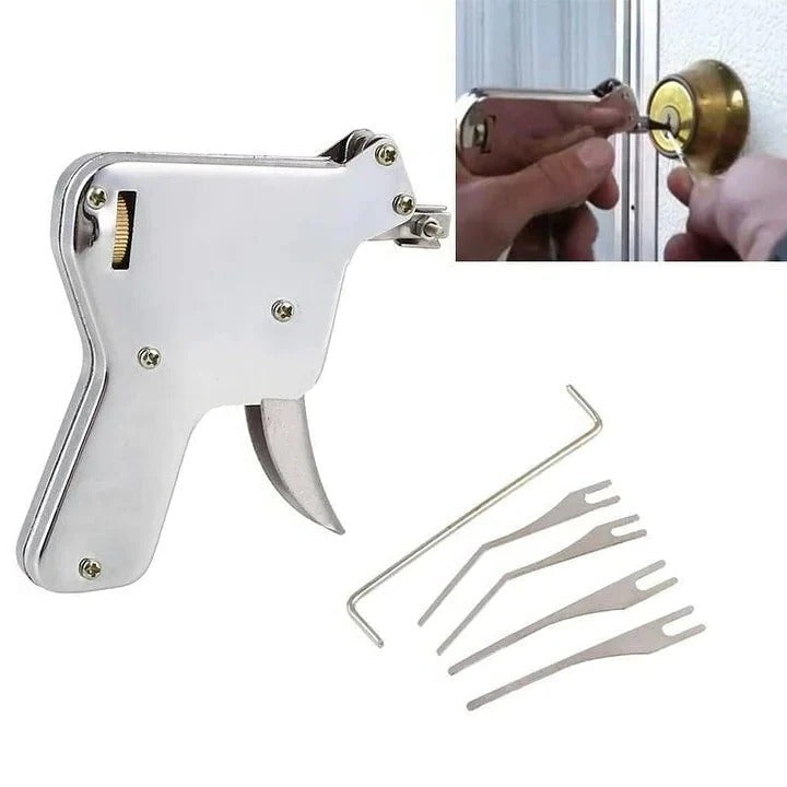 Ekstraktor Ślusarski 5 w 1 do Awaryjnego Otwierania Zamków - Kompaktowy i Niezawodny 0