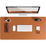 Elegancka Skórzana Podkładka Na Biurko Wodoodporna Duża Ochrona Zamszowa 3