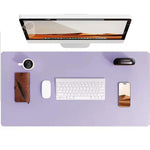 Elegancka Skórzana Podkładka Na Biurko Wodoodporna Duża Ochrona Zamszowa 6