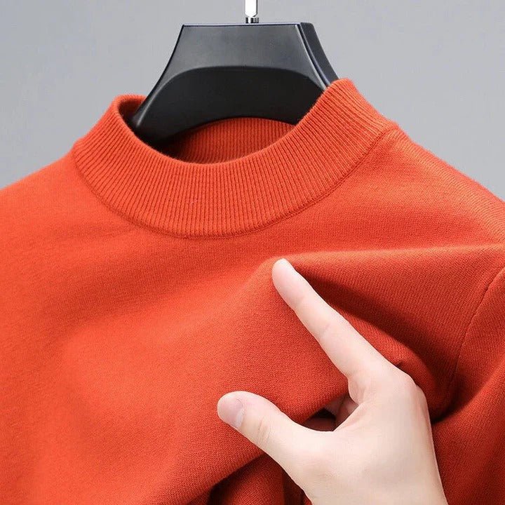 Elegancki Sweter Męski z Czystego Kaszmiru - Ponadczasowy i Wygodny Krój 1