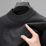 Elegancki Sweter Męski z Czystego Kaszmiru - Ponadczasowy i Wygodny Krój 4