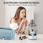 Elektryczna Myjka do Pędzli do Makijażu – Obrotowy, z Zasilaniem USB