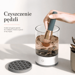 Elektryczna Myjka do Pędzli do Makijażu – Obrotowy, z Zasilaniem USB