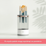 Elektryczna Myjka do Pędzli do Makijażu – Obrotowy, z Zasilaniem USB