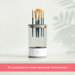 Elektryczna Myjka do Pędzli do Makijażu – Obrotowy, z Zasilaniem USB