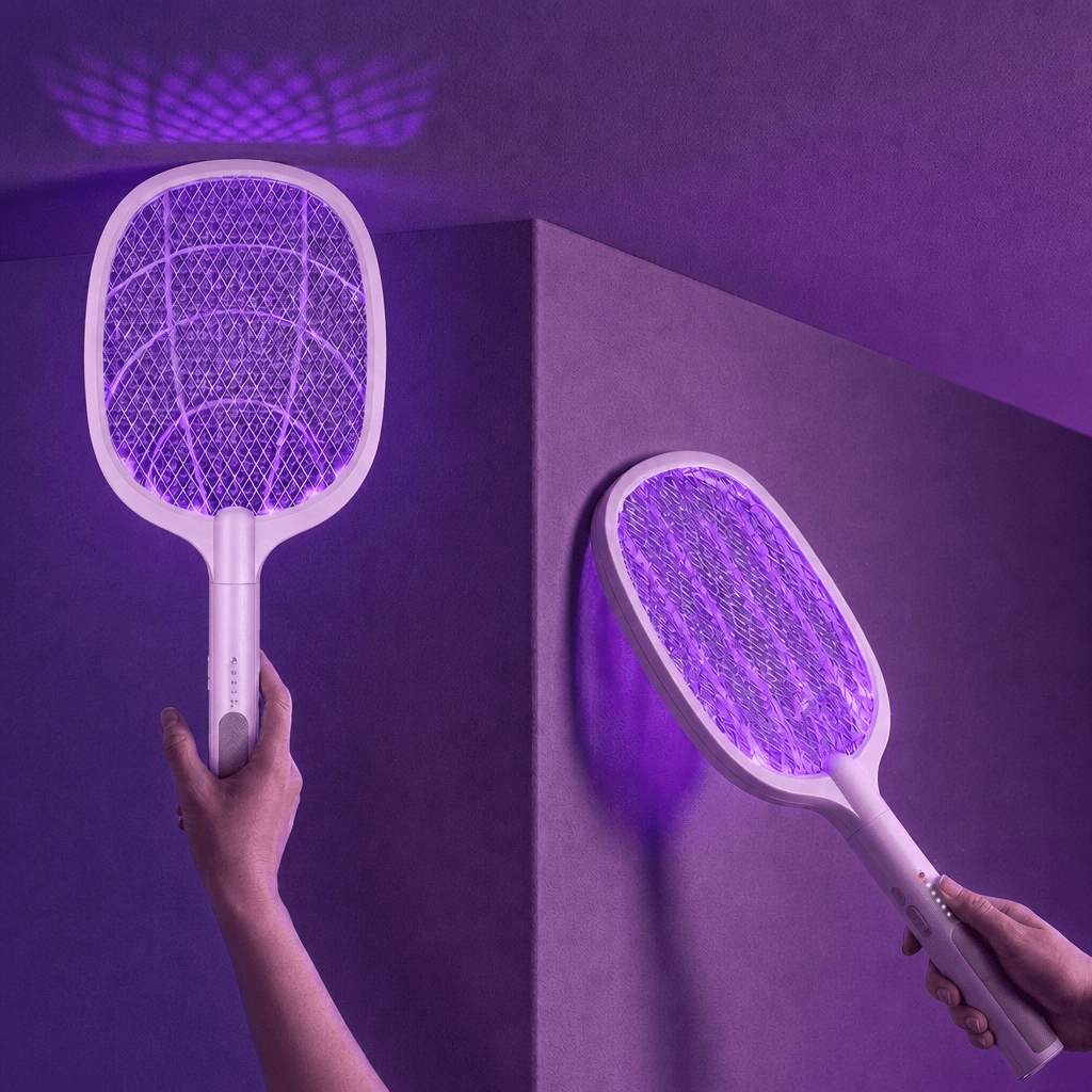 Elektryczna Packa na Komary z UV – Bezpieczna i Ekologiczna, Działanie 3500 V 1