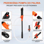 Elektryczna Pompa Syfonowa Do Paliwa i Wody – Przenośna, Zasilana Bateriami, 9,1 l/min 4