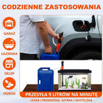 Elektryczna Pompa Syfonowa Do Paliwa i Wody – Przenośna, Zasilana Bateriami, 9,1 l/min 5