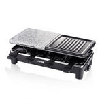 Elektryczny Grill Domowy z Odwracalną Płytą i 8 Tacami 1500W 3