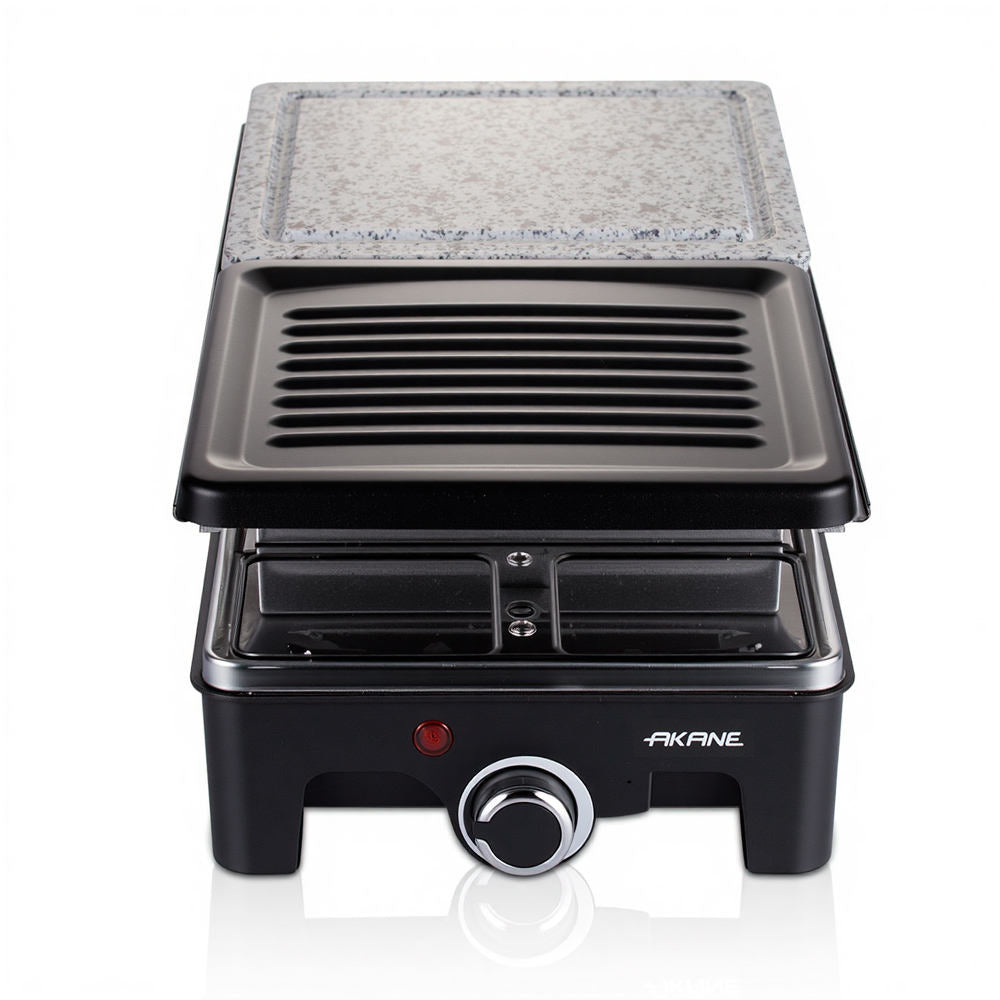Elektryczny Grill Domowy z Odwracalną Płytą i 8 Tacami 1500W 6