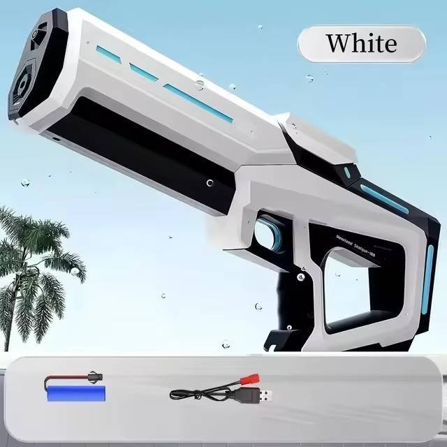 Elektryczny Pistolet na Wodę Automatyczny z Napełnianiem – Zasięg 8-10 m, 300 ml 2