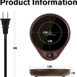 Elektryczny Podgrzewacz Do Kubków Z Regulacją Temperatury I Timerem 300W 4