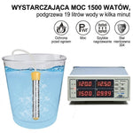 Elektryczny Podgrzewacz Wody 2500 W – Pływający Zanurzeniowy do Łazienki i Kempingu 6