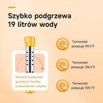 Elektryczny Podgrzewacz Wody 2500 W – Pływający Zanurzeniowy do Łazienki i Kempingu 3