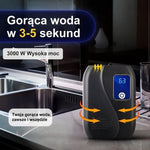 Elektryczny Przepływowy Podgrzewacz Wody 3000W – Bezzbiornikowy, Kompaktowy do Domu i Biura 3