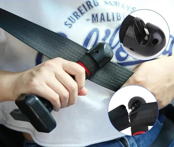 Ergonomiczna Klamka Wspomagająca do Drzwi Samochodowych dla Osób Starszych z Przecinakiem i Zbijakiem 4