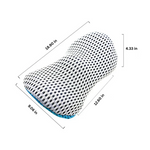 Ergonomiczna Poduszka Lędźwiowa z Pianki Pamięciowej do Auta i Biura 3