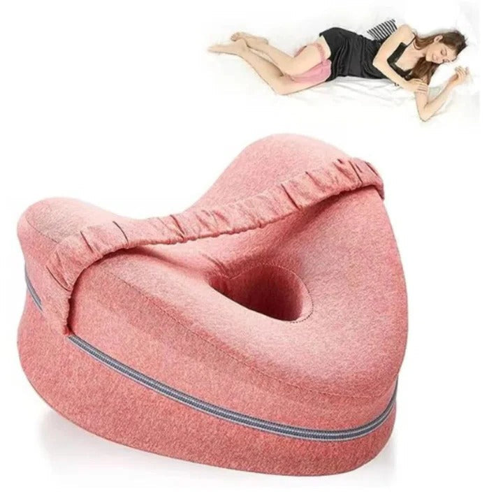 Ergonomiczna Poduszka Między Kolana do Spania - Komfortowa Poduszka Pod Kolana z Oddychającym Pokrowcem 0