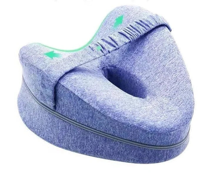 Ergonomiczna Poduszka Między Kolana do Spania - Komfortowa Poduszka Pod Kolana z Oddychającym Pokrowcem 2