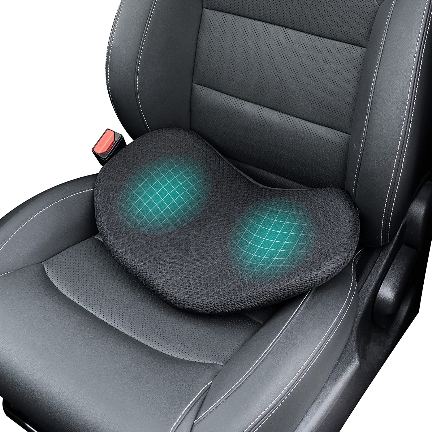 Ergonomiczna Poduszka Samochodowa z Pianką Memory - Wsparcie Lędźwiowe, Oddychająca, Łatwe Czyszczenie 5