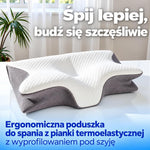 Ergonomiczna poduszka do snu z oddychającego materiału dla lepszego wypoczynku 7