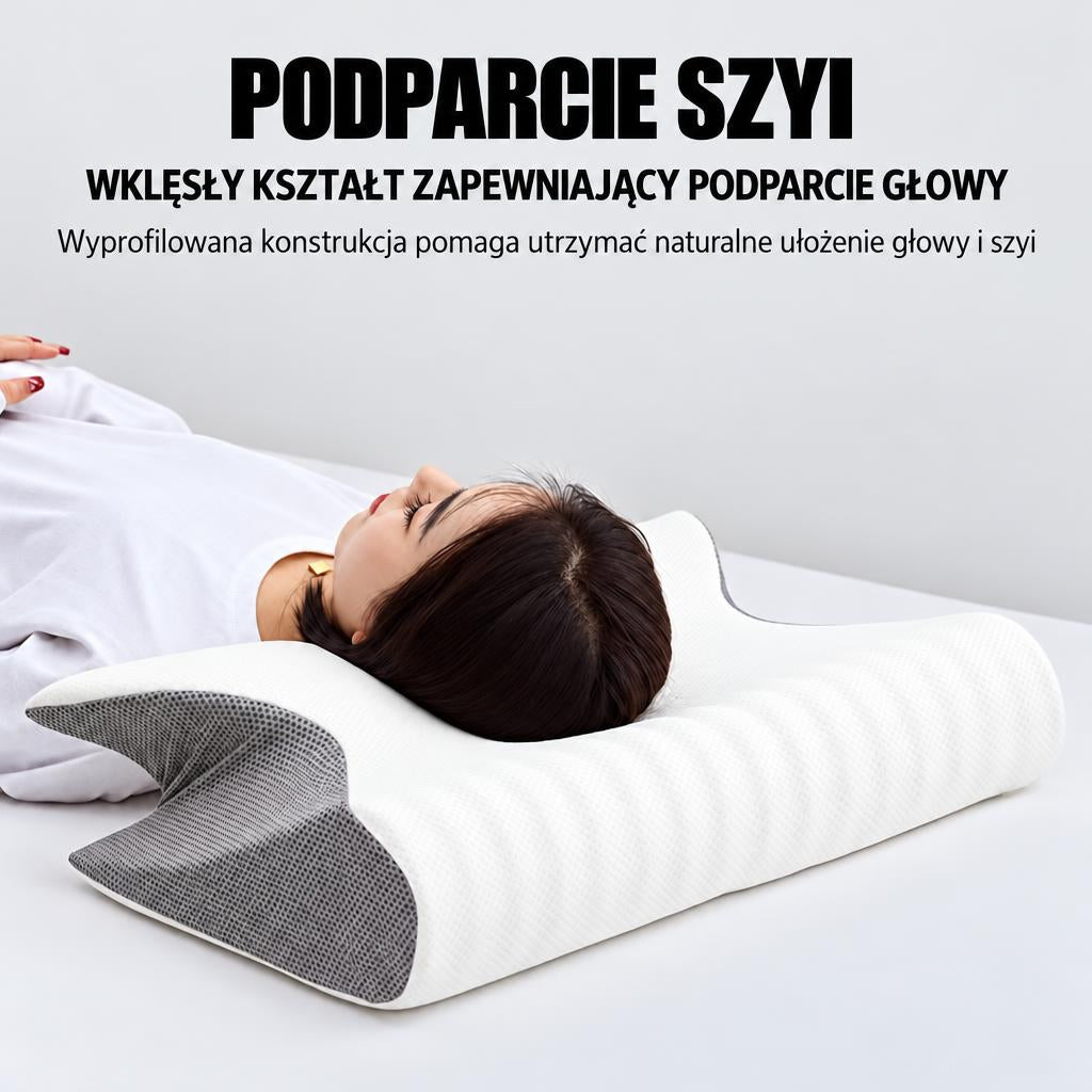 Ergonomiczna poduszka do snu z oddychającego materiału dla lepszego wypoczynku 11