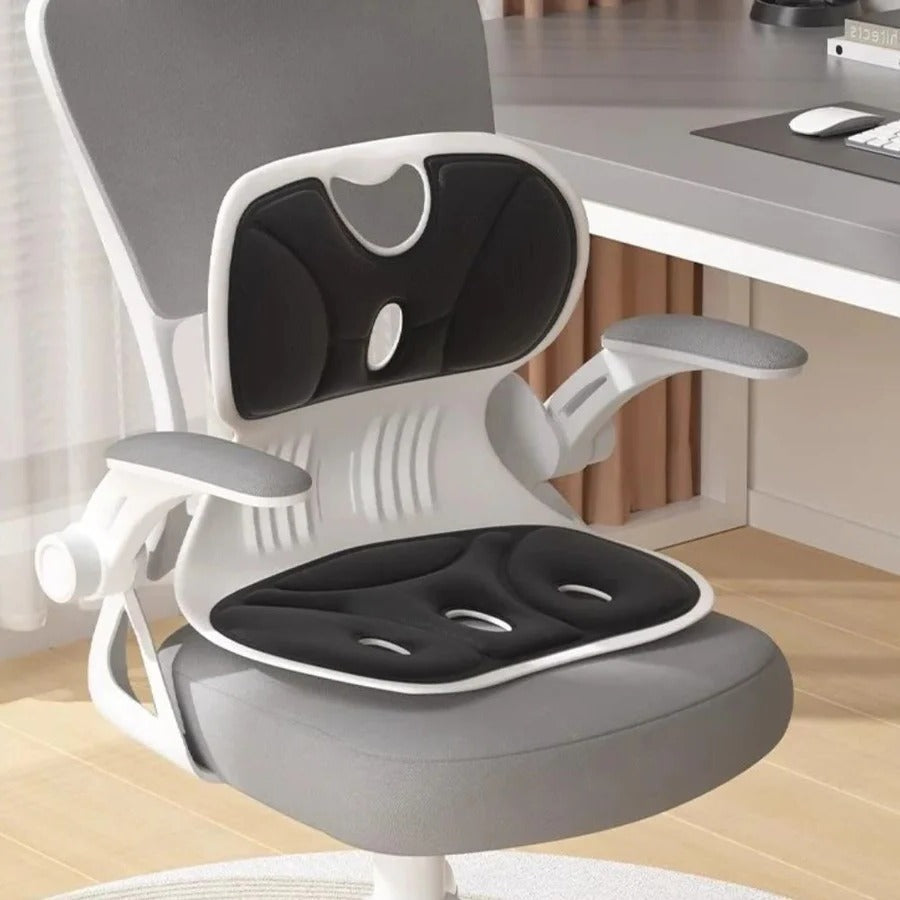 Ergonomiczne Krzesło Biurowe z Poduszką Korekcyjną dla Zdrowej Postawy 2