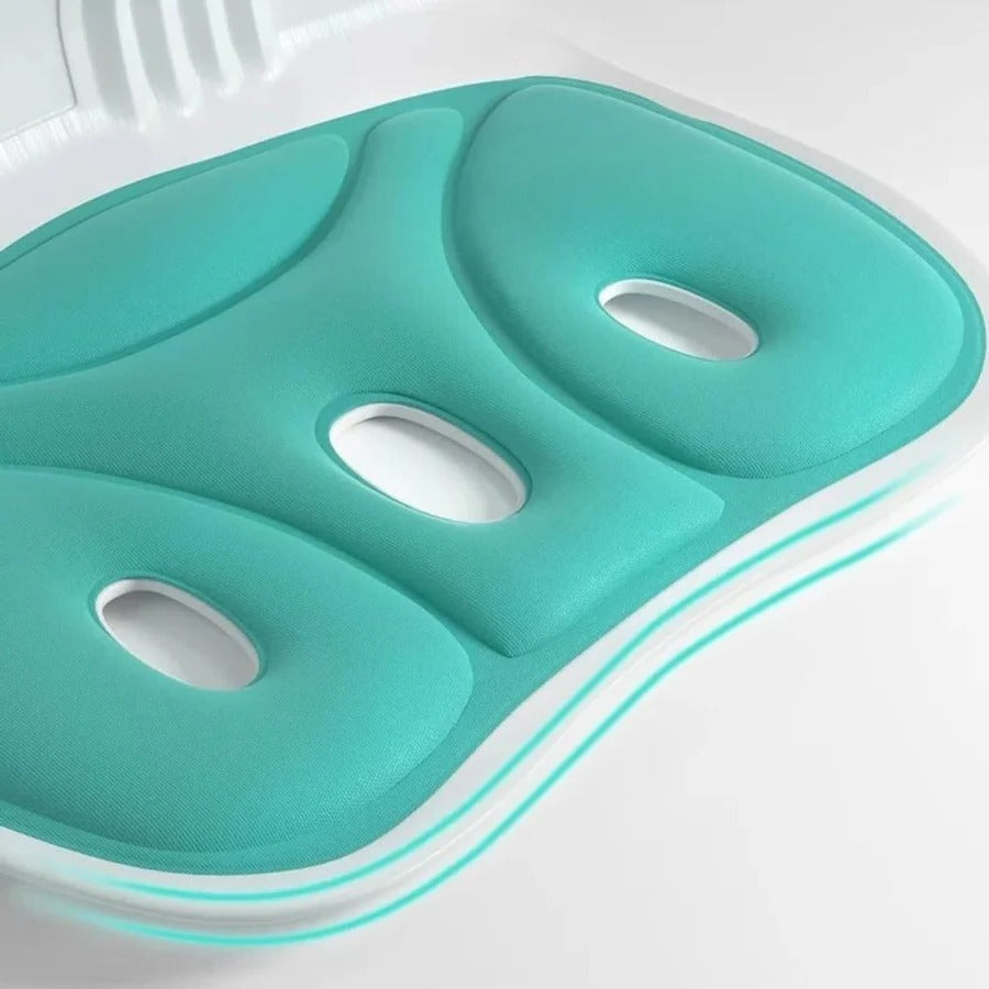 Ergonomiczne Krzesło Biurowe z Poduszką Korekcyjną dla Zdrowej Postawy 4