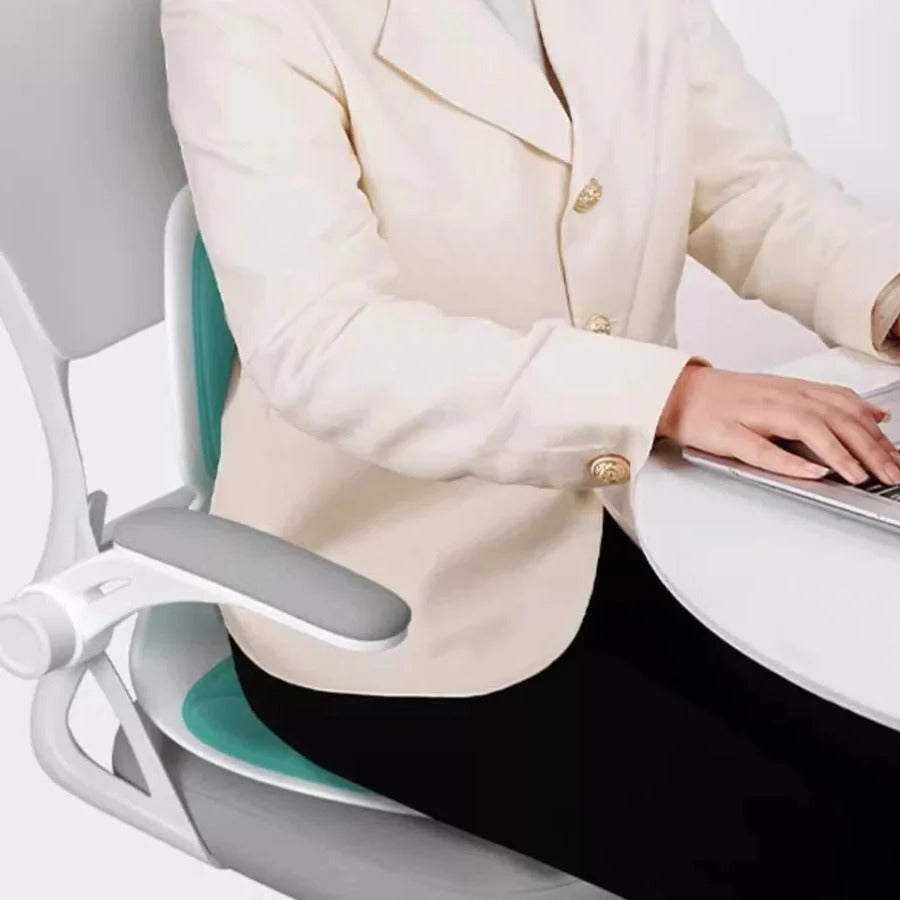 Ergonomiczne Krzesło Biurowe z Poduszką Korekcyjną dla Zdrowej Postawy 6