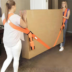 Ergonomiczne Paski Do Przenoszenia Mebli - Regulowane, Wytrzymałe, Udźwig 600 Funtów 4
