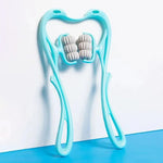 Ergonomiczny Masażer Ręczny Szyi i Ramion z Wałkami Ugniatającymi 0