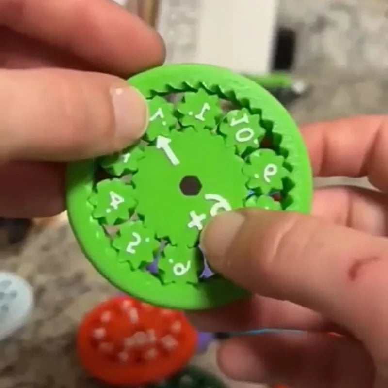 Fidget Spinner do Nauki Matematyki – Zestaw do Dodawania, Odejmowania, Mnożenia, Dzielenia 2
