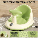 Fotelik do Kąpieli dla Dzieci z Termometrem – Antypoślizgowe Przyssawki i Ergonomiczne Oparcie 5
