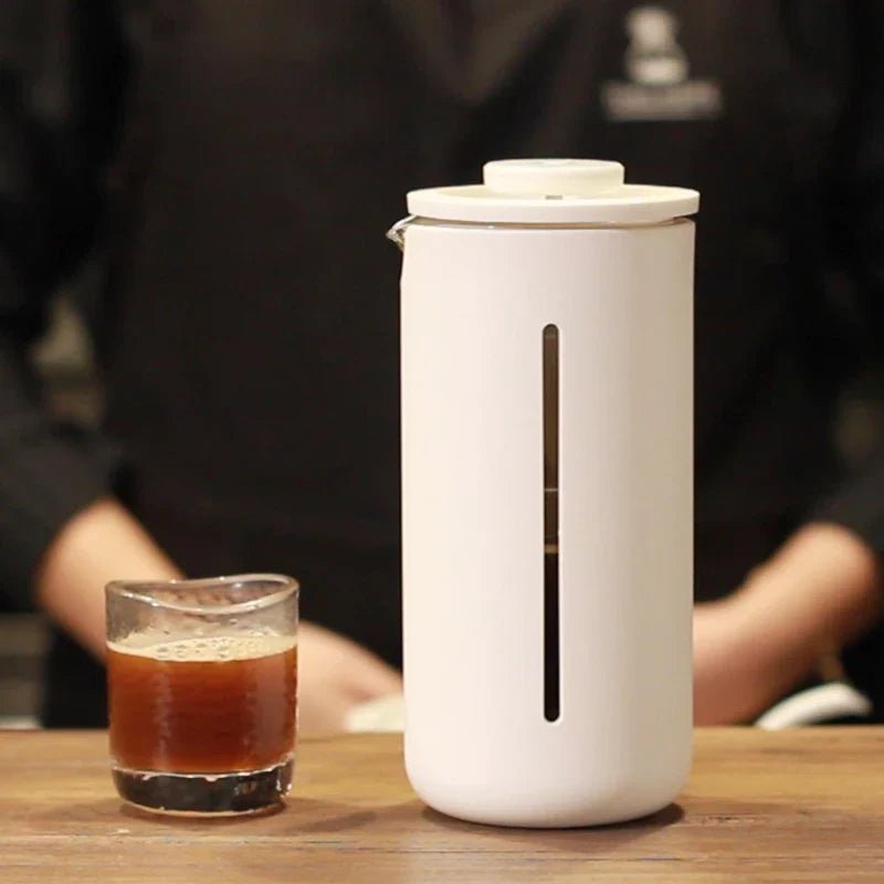 French Press do Kawy 450ml – Szkło Borokrzemowe z Filtracją Stalową, Idealny do Parzenia 1