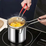 Frytownica Olejowa Mini 1200 ml ze Stali Nierdzewnej z Koszem Sitkowym – Idealna do Małych Kuchni 8