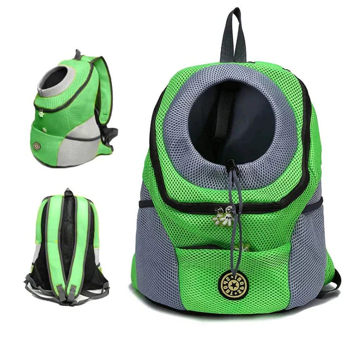 Futrzany Plecak Dla Psa – Ergonomiczny, Wodoodporny Plecak Na Psa z Wentylacją i Kieszeniami – Idealny Dla Małych i Średnich Piesków