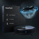 Gear Tech UK - Robot Odkurzający 3 w 1 z Inteligentną Nawigacją i Mopowaniem 0