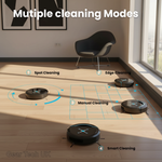 Gear Tech UK - Robot Odkurzający 3 w 1 z Inteligentną Nawigacją i Mopowaniem 2