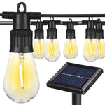 Girlanda Świetlna Ogrodowa Solarne 10m/20m/30m – Wodoodporna LED do Dekoracji na Zewnątrz 4
