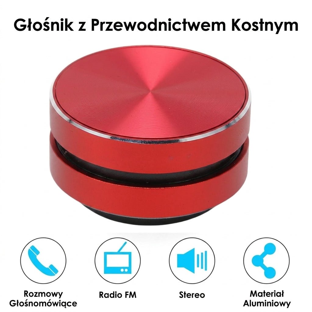Głośnik Bluetooth Przenośny – Indukcyjny, Bezprzewodowy Konwerter Powierzchniowy 6