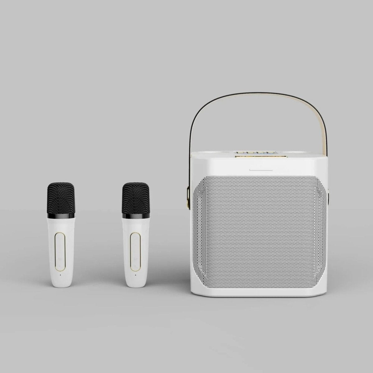 Głośnik Bluetooth Przenośny z Dźwiękiem 360° i Podwójnym Mikrofonem – Idealny do Karaoke 3