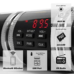 Głośniki Bluetooth do Motocykla – Wodoszczelne Stereo z Wzmacniaczem i Radio FM 2