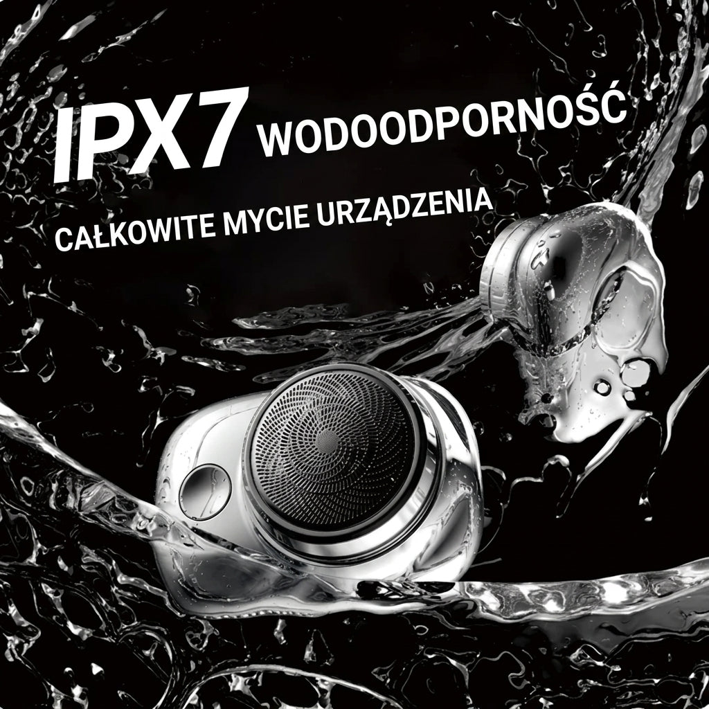 Golarka Elektryczna Męska Mini-Shave – Wodoodporna, Szybkie Ładowanie, Kompaktowa 5