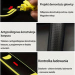 Golarka Elektryczna Męska z Trymerem – Do Użytku na Mokro i na Sucho, 4 Wymienne Głowice 7