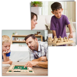 Gra Edukacyjna dla Dzieci do Nauki Matematyki – Drewniana Gra w Kości dla 2-4 Graczy 3