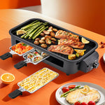 Grill Elektryczny Bezdymny 1500 W – Domowy Grill z Nieprzywierającą Płytą do Wnętrz 3