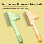 Grzebień na Pchły dla Psa i Kota – Samoczyszczący z Ergonomicznym Uchwytem
