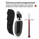 Grzejnik Elektryczny 500 W z Timerem i Regulacją Temperatury – Przenośny do Małych Pomieszczeń 7