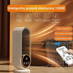 Grzejnik Elektryczny Ceramiczny 1200 W – Energooszczędny do Małych Pomieszczeń z Pilotem 4