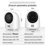 Grzejnik Elektryczny Energooszczędny 350-400 W do Małych Pomieszczeń – Kompaktowy i Przenośny 3